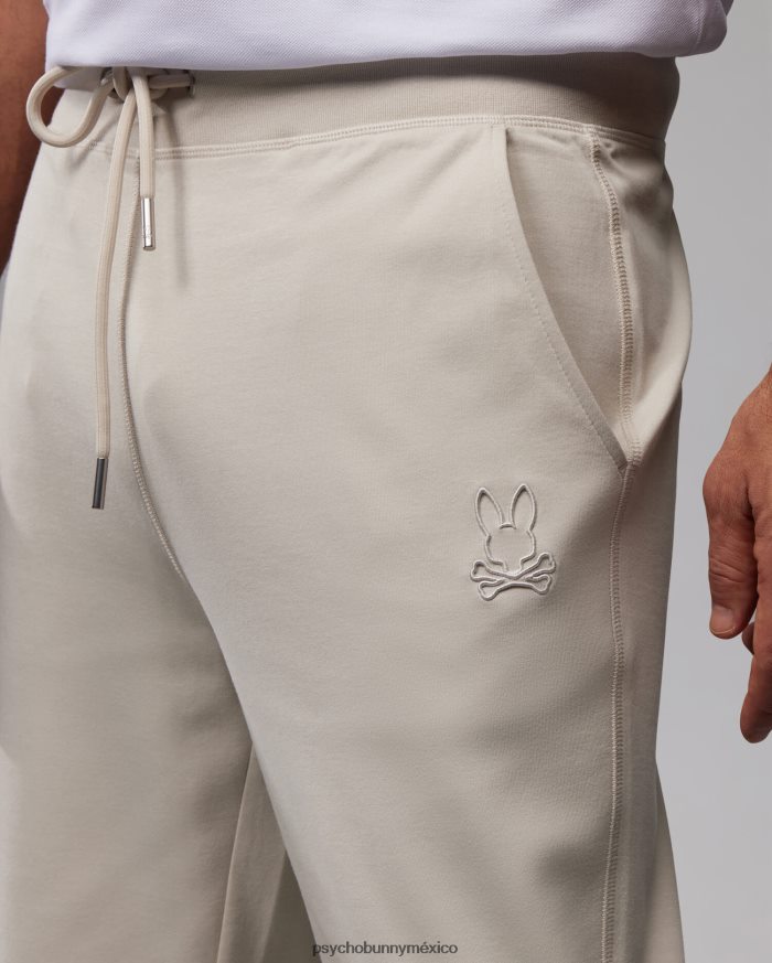 pantalón deportivo de contorno para hombre lino naturalR46422324 Psycho Bunny