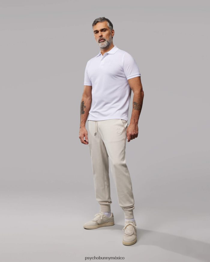 pantalón deportivo de contorno para hombre lino naturalR46422324 Psycho Bunny
