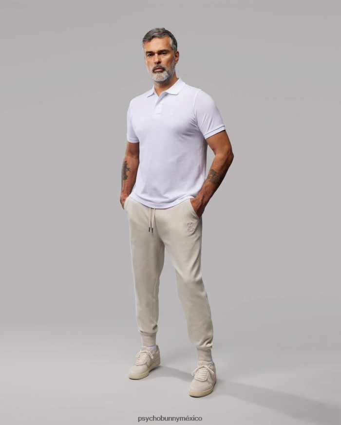 pantalón deportivo de contorno para hombre lino naturalR46422324 Psycho Bunny