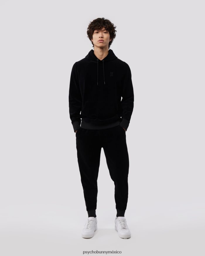 pantalón deportivo de terciopelo para hombre negroR46422501 Psycho Bunny