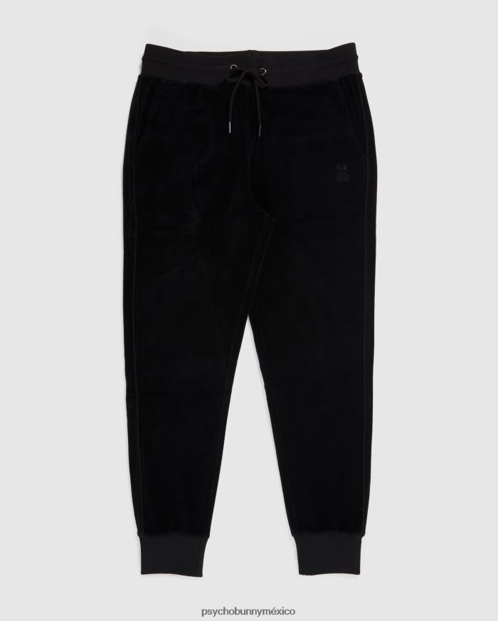 pantalón deportivo de terciopelo para hombre negroR46422501 Psycho Bunny