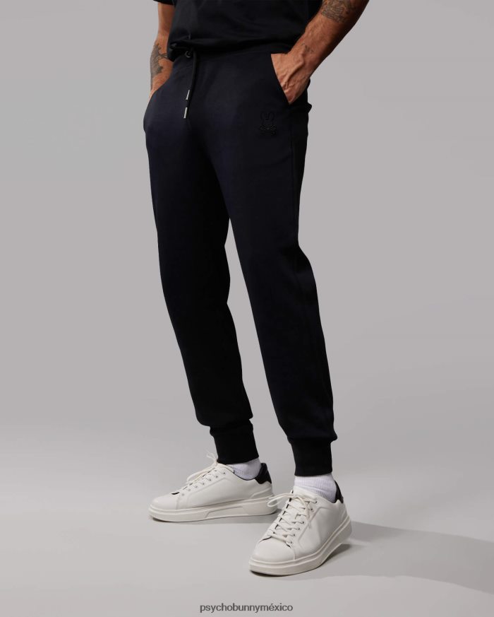 pantalones deportivos de contorno para hombre negroR46422480 Psycho Bunny