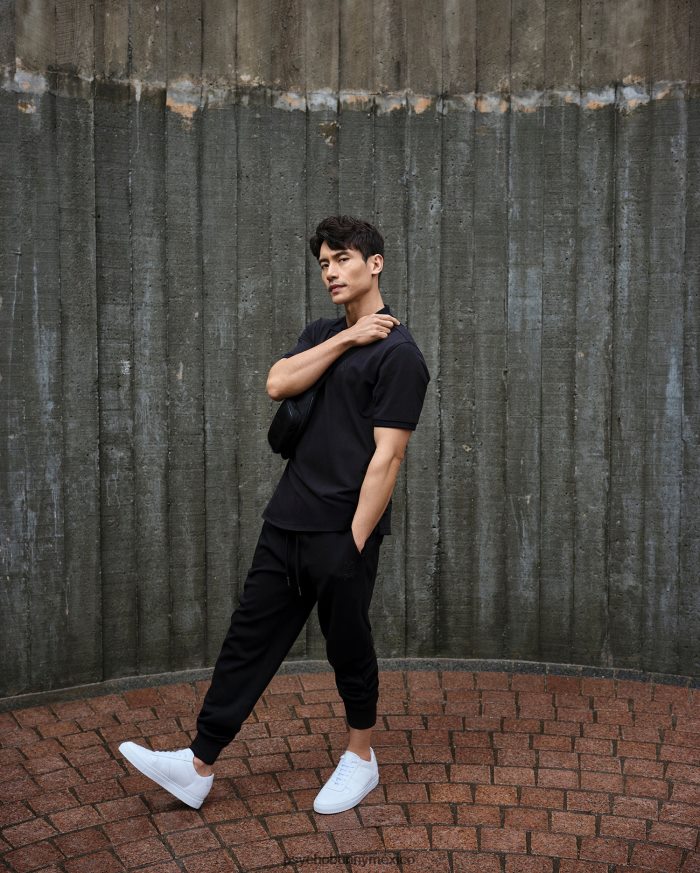 pantalones deportivos de contorno para hombre negroR46422480 Psycho Bunny