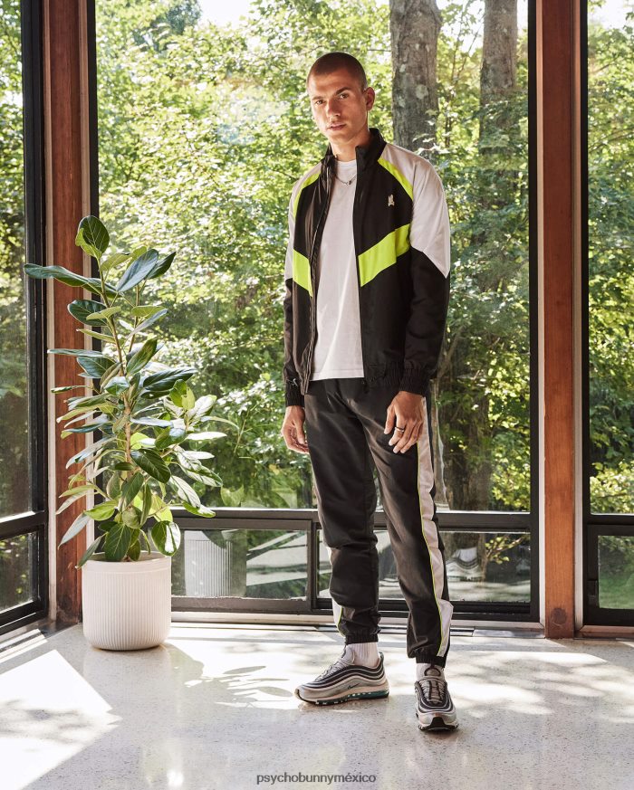 pantalones deportivos de nailon con bloques de color wasco para hombre ArmadaR46422503 Psycho Bunny