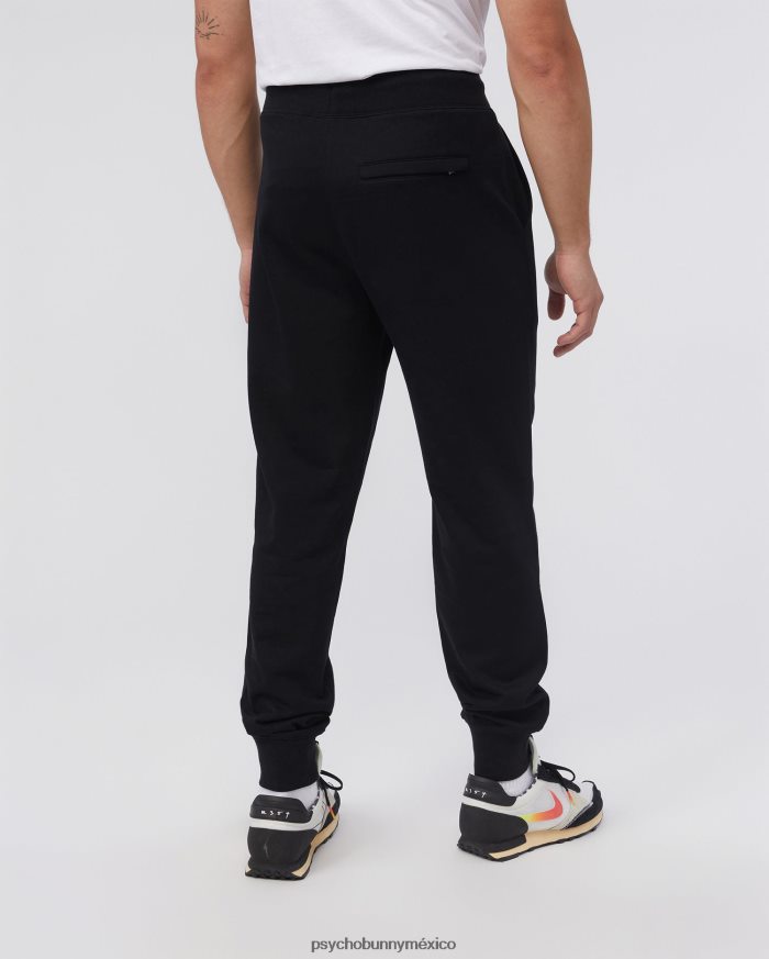pantalones deportivos de punto de felpa francesa para hombre negroR46422472 Psycho Bunny
