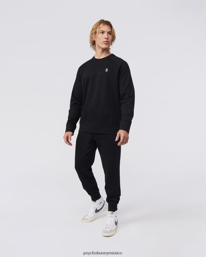 pantalones deportivos de punto de felpa francesa para hombre negroR46422472 Psycho Bunny