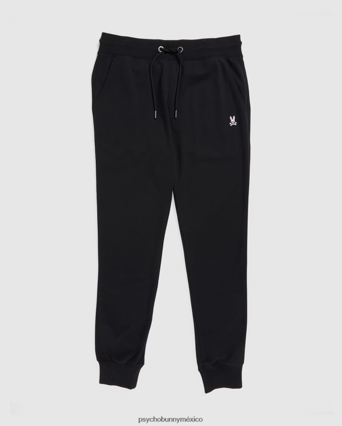 pantalones deportivos de punto de felpa francesa para hombre negroR46422472 Psycho Bunny