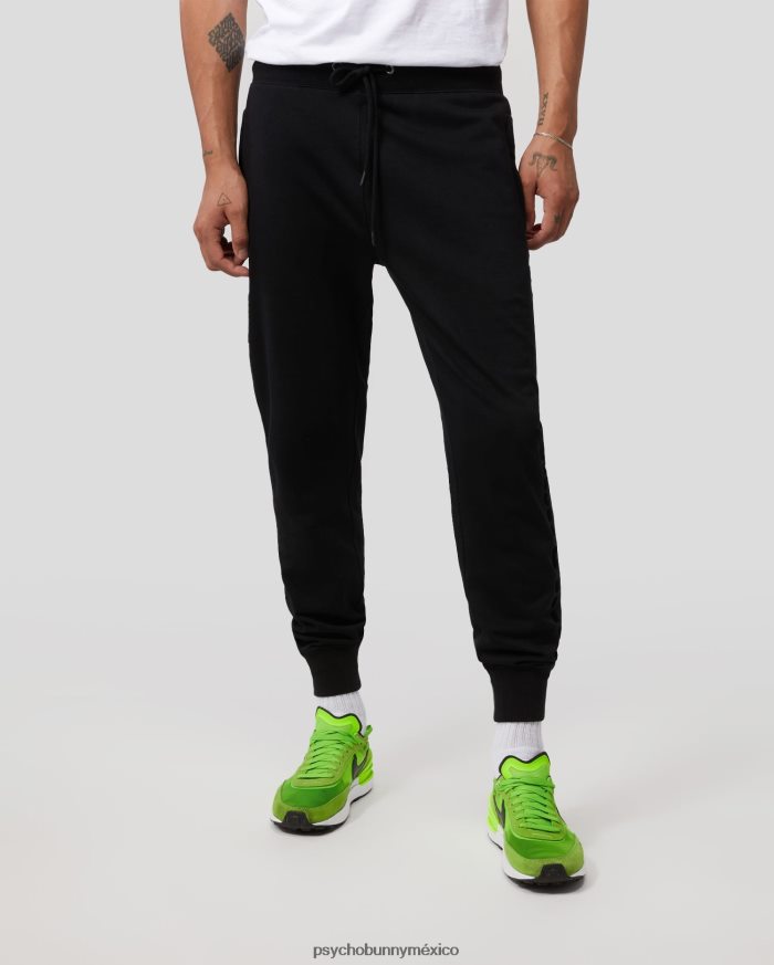 pantalones deportivos royce flocados para hombre negroR46422492 Psycho Bunny