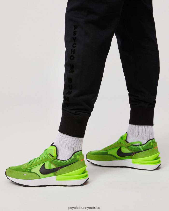 pantalones deportivos royce flocados para hombre negroR46422492 Psycho Bunny