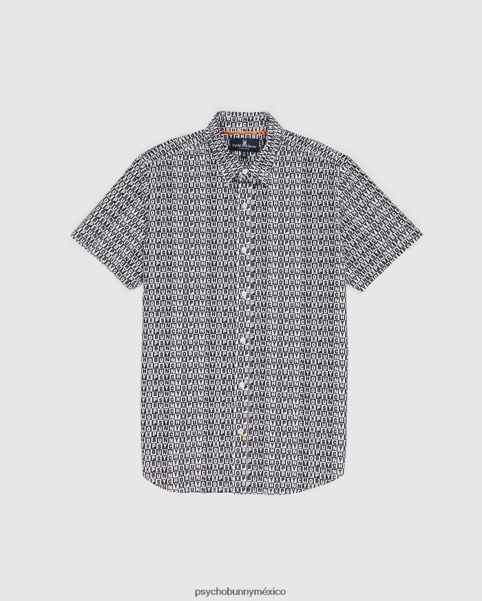 camisa de manga corta con estampado hamming para hombre ArmadaR46422291 Psycho Bunny