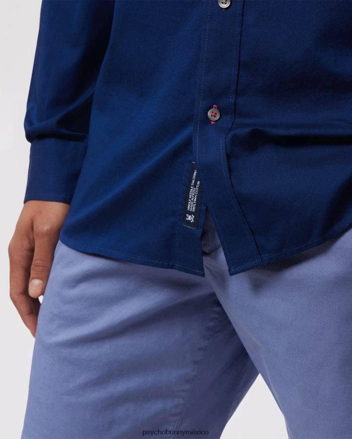 camisa oxford de manga larga para hombre ArmadaR46422375 Psycho Bunny