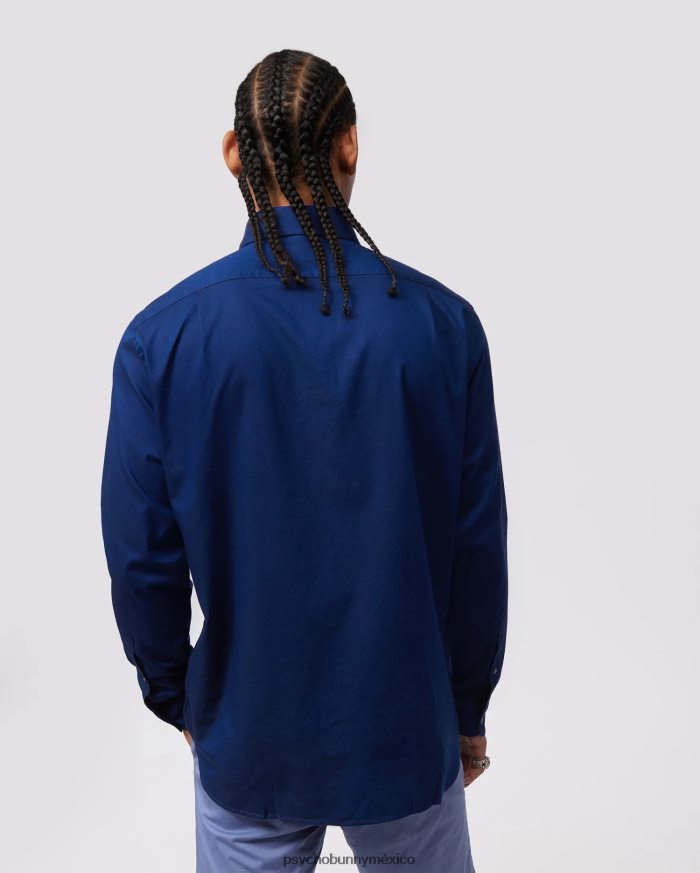 camisa oxford de manga larga para hombre ArmadaR46422375 Psycho Bunny