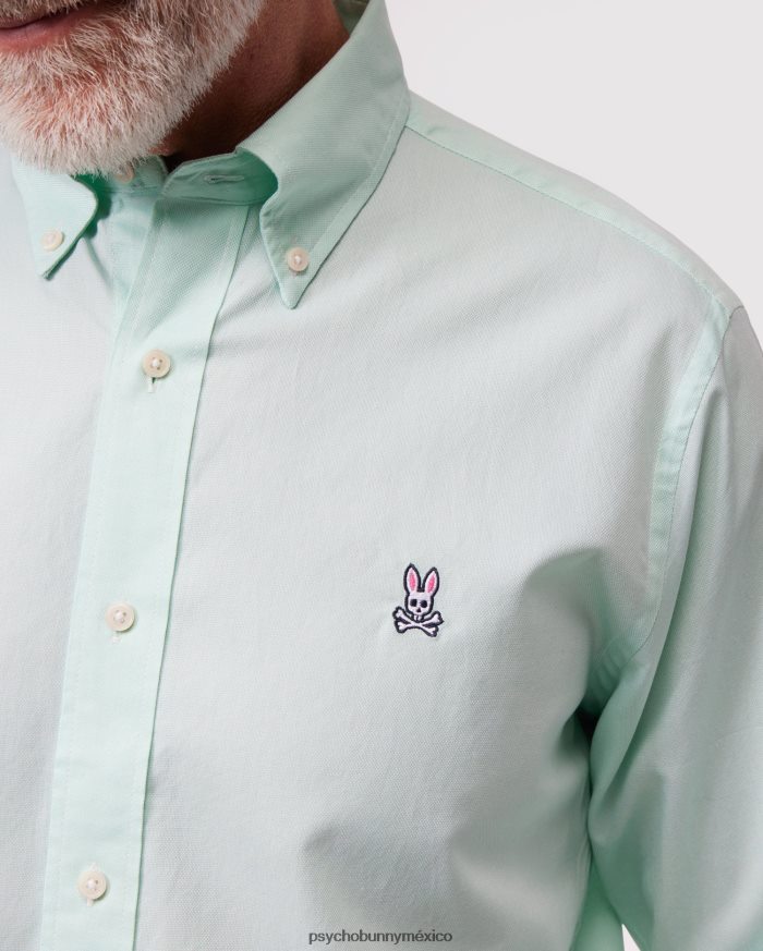 camisa oxford de manga larga para hombre mentaR46422371 Psycho Bunny