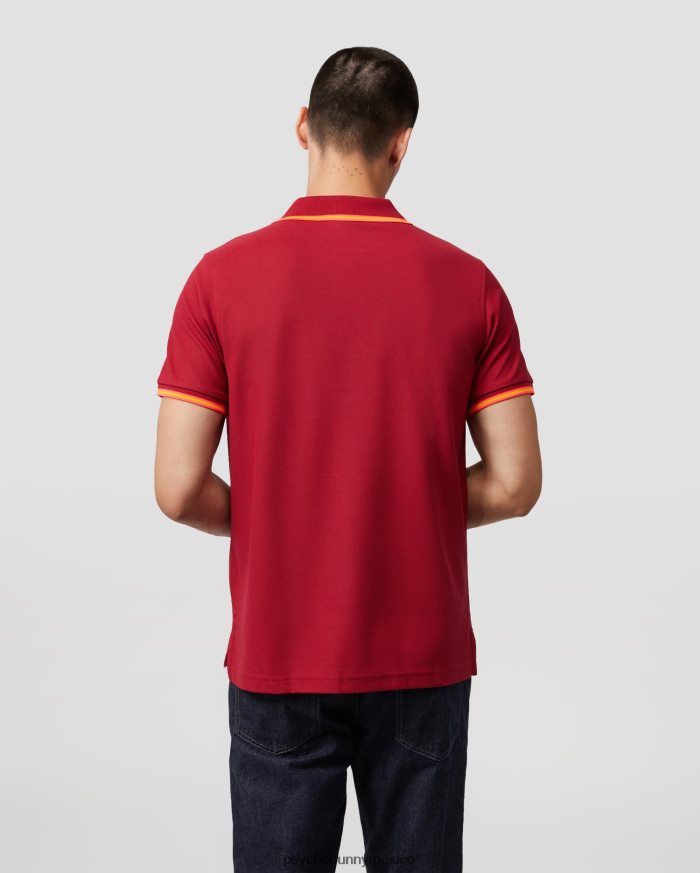 polo bordado gresham para hombre río rojoR4642293 Psycho Bunny