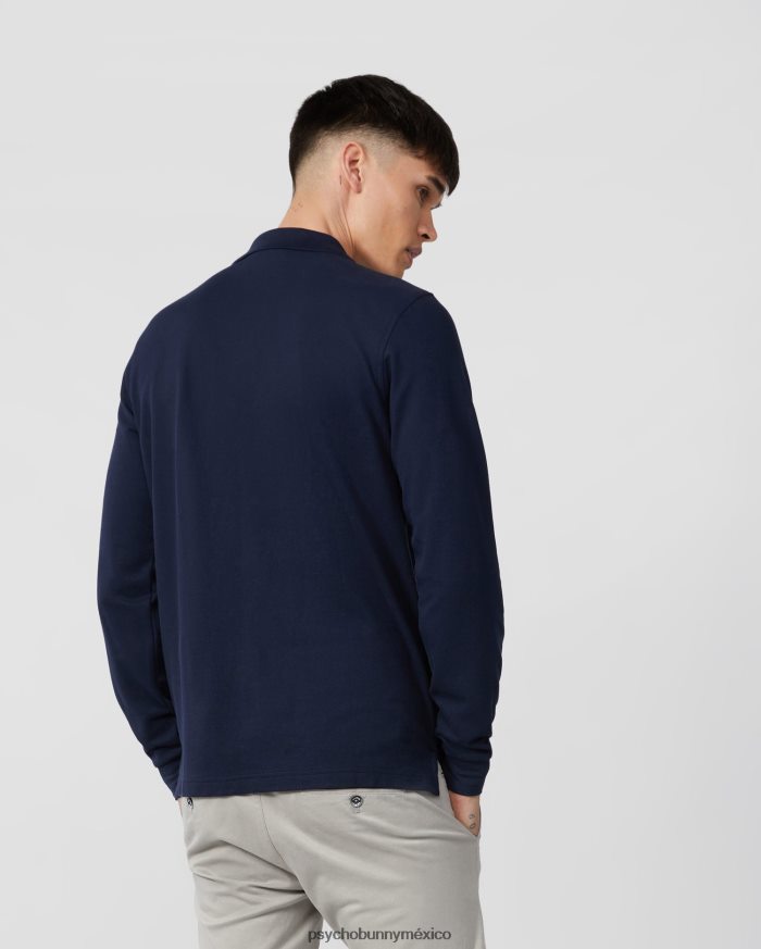 polo clásico de manga larga para hombre ArmadaR4642235 Psycho Bunny