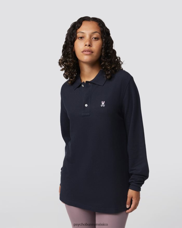 polo clásico de manga larga para hombre ArmadaR4642235 Psycho Bunny