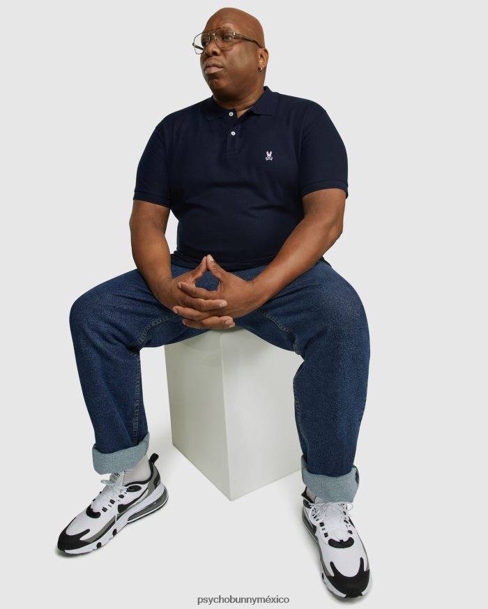 polo clásico para hombre grande y alto ArmadaR46422411 Psycho Bunny