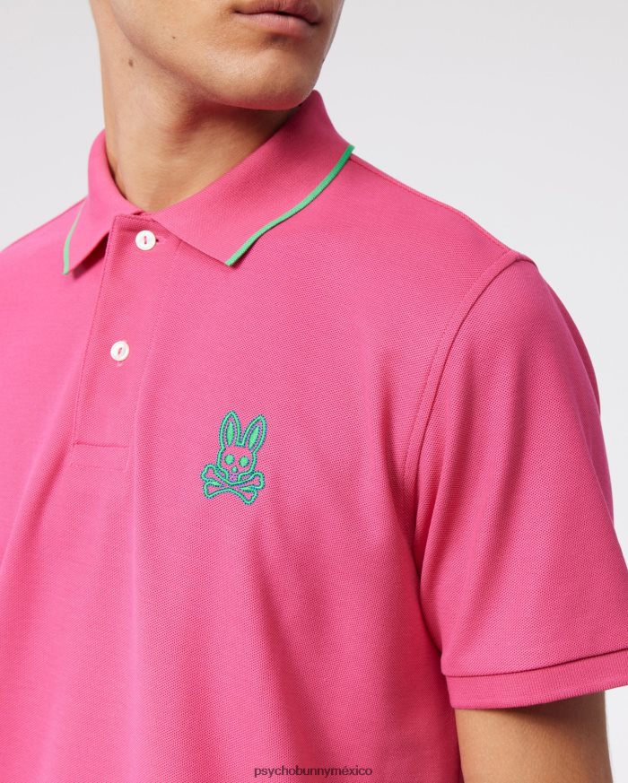 polo coda bordado para hombre sorbeteR4642275 Psycho Bunny