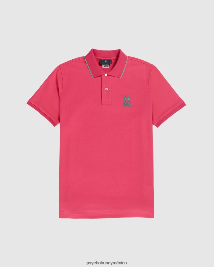 polo coda bordado para hombre sorbeteR4642275 Psycho Bunny