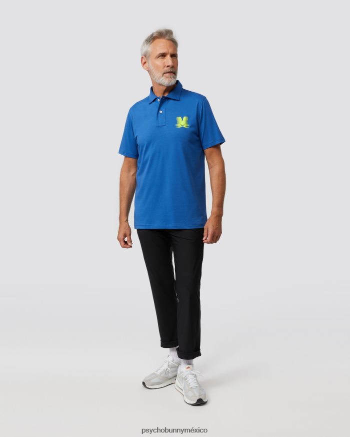 polo de jersey turing para hombre azul niloR4642289 Psycho Bunny
