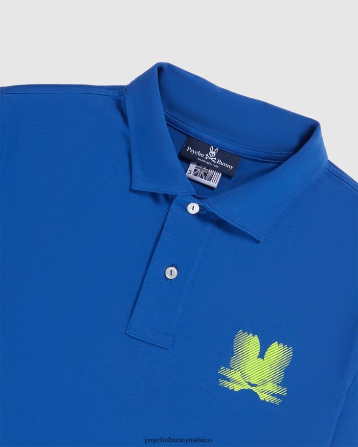 polo de jersey turing para hombre azul niloR4642289 Psycho Bunny