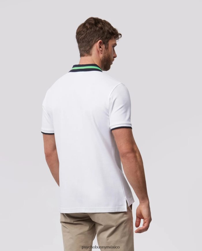 polo de moda alva piqué para hombre blancoR4642253 Psycho Bunny