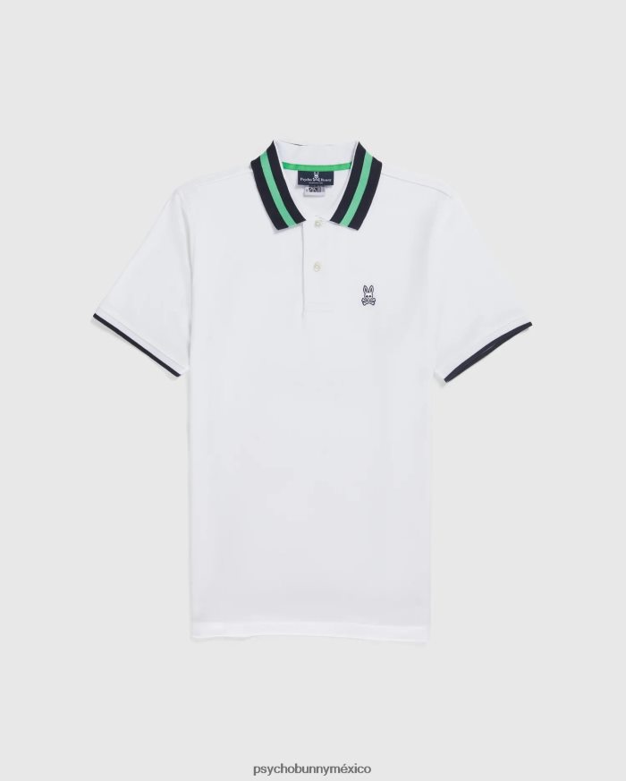 polo de moda alva piqué para hombre blancoR4642253 Psycho Bunny