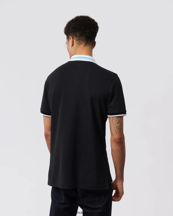 polo de moda alva piqué para hombre negroR4642249 Psycho Bunny