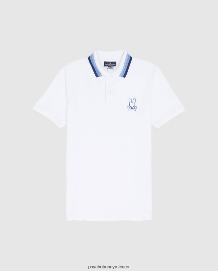 polo de moda calle para hombre blancoR4642214 Psycho Bunny