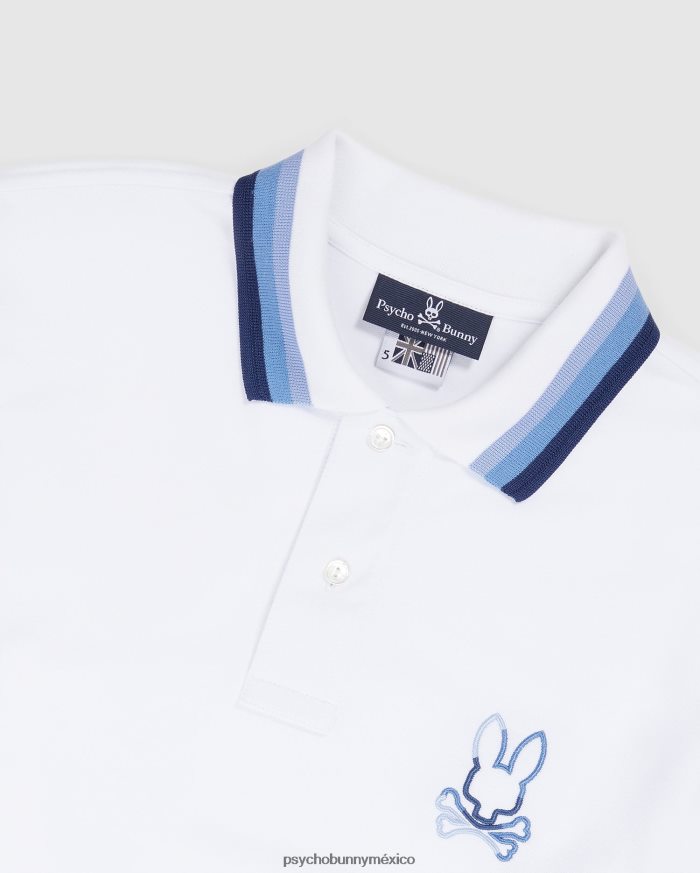 polo de moda calle para hombre blancoR4642214 Psycho Bunny