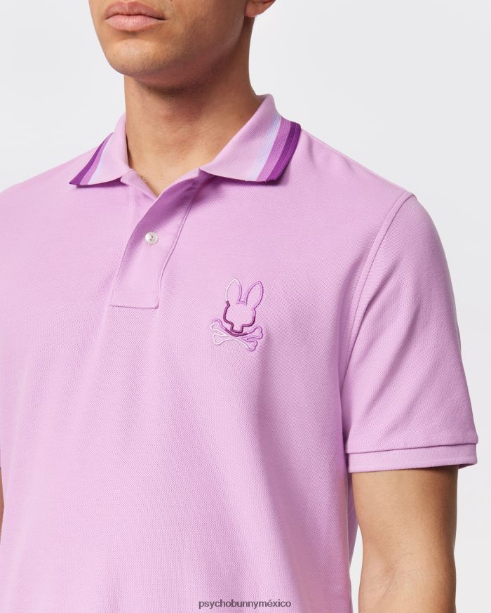 polo de moda calle para hombre orquídeaR4642265 Psycho Bunny