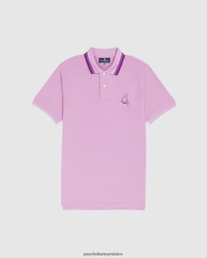 polo de moda calle para hombre orquídeaR4642265 Psycho Bunny