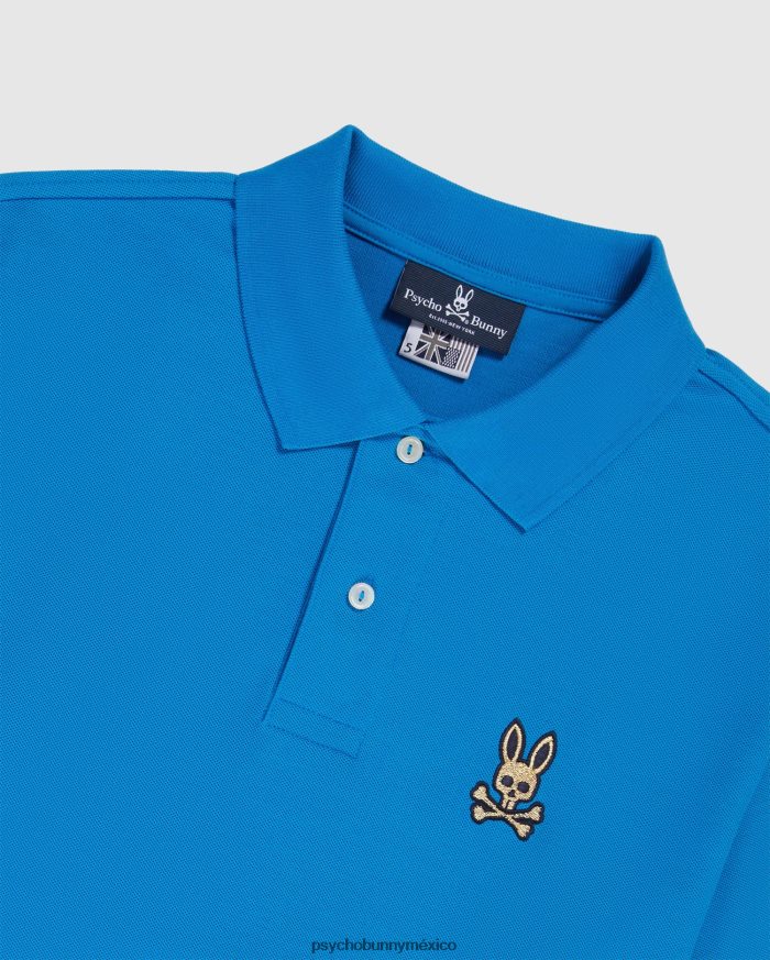 polo de moda copa bunny para hombre azul de delftR4642278 Psycho Bunny
