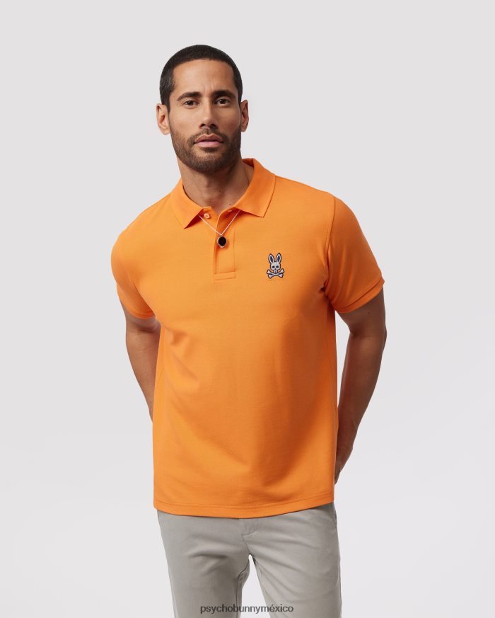 polo de moda copa bunny para hombre piel de naranjaR4642288 Psycho Bunny