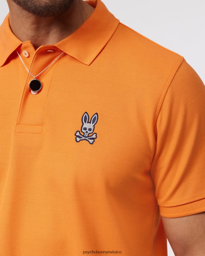 polo de moda copa bunny para hombre piel de naranjaR4642288 Psycho Bunny