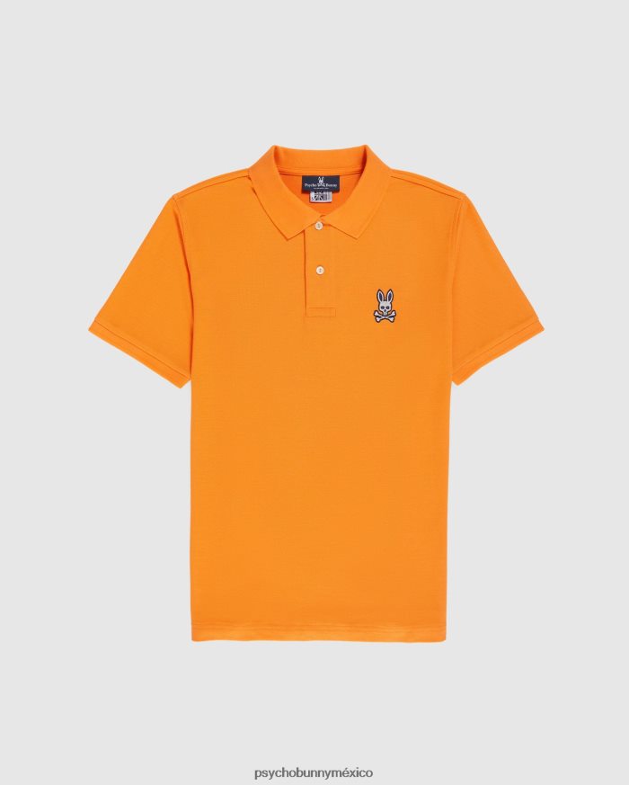 polo de moda copa bunny para hombre piel de naranjaR4642288 Psycho Bunny