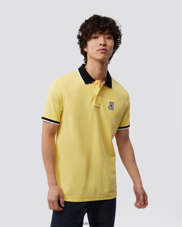 polo de moda de piqué de sarga para hombre natillaR4642216 Psycho Bunny