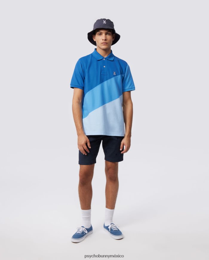 polo de moda estampado biscayne para hombre regataR4642263 Psycho Bunny