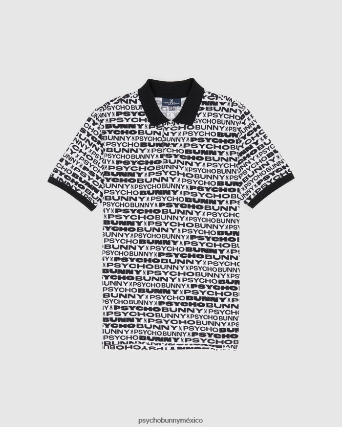 polo de moda flagler para hombre blancoR4642213 Psycho Bunny