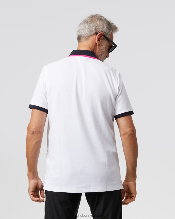 polo de moda kay para hombre blancoR4642266 Psycho Bunny