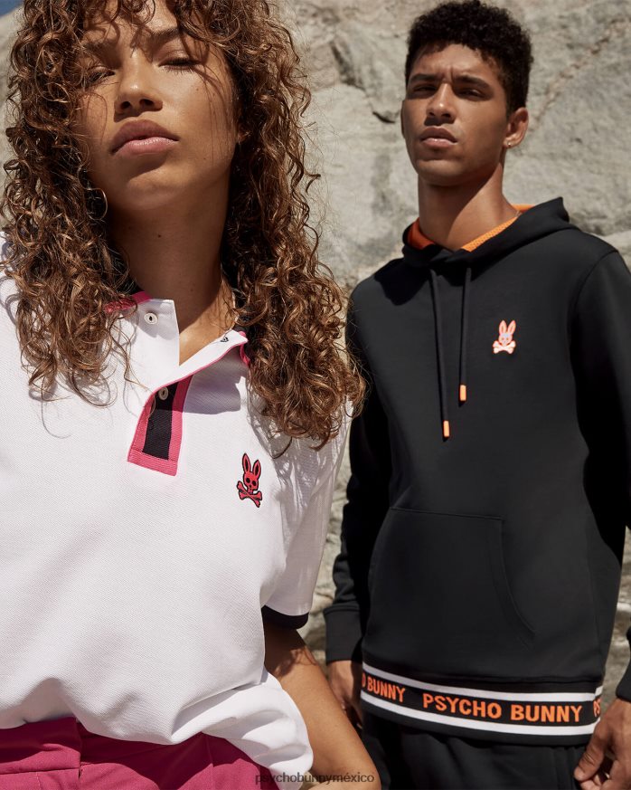 polo de moda kay para hombre blancoR4642266 Psycho Bunny