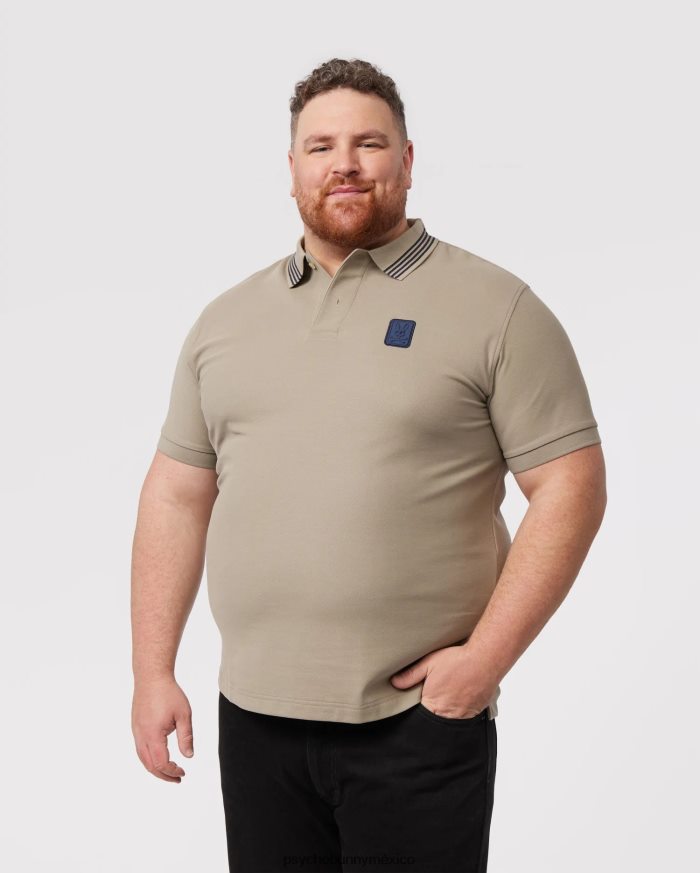 polo de moda lloyds grande y alto para hombre arena mojadaR46422390 Psycho Bunny