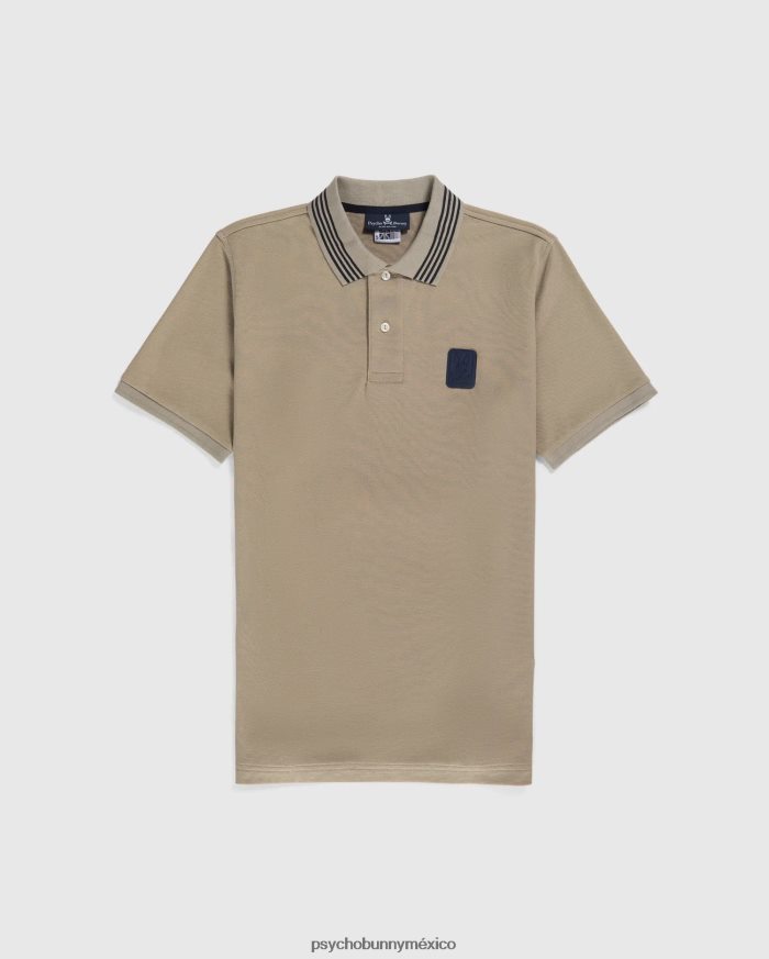 polo de moda lloyds grande y alto para hombre arena mojadaR46422390 Psycho Bunny