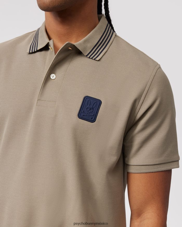 polo de moda lloyds para hombre arena mojadaR464224 Psycho Bunny