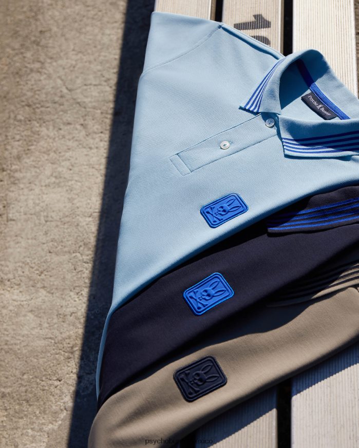 polo de moda lloyds para hombre arena mojadaR464224 Psycho Bunny