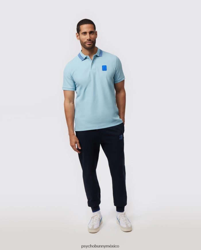 polo de moda lloyds para hombre cielo azulR4642245 Psycho Bunny
