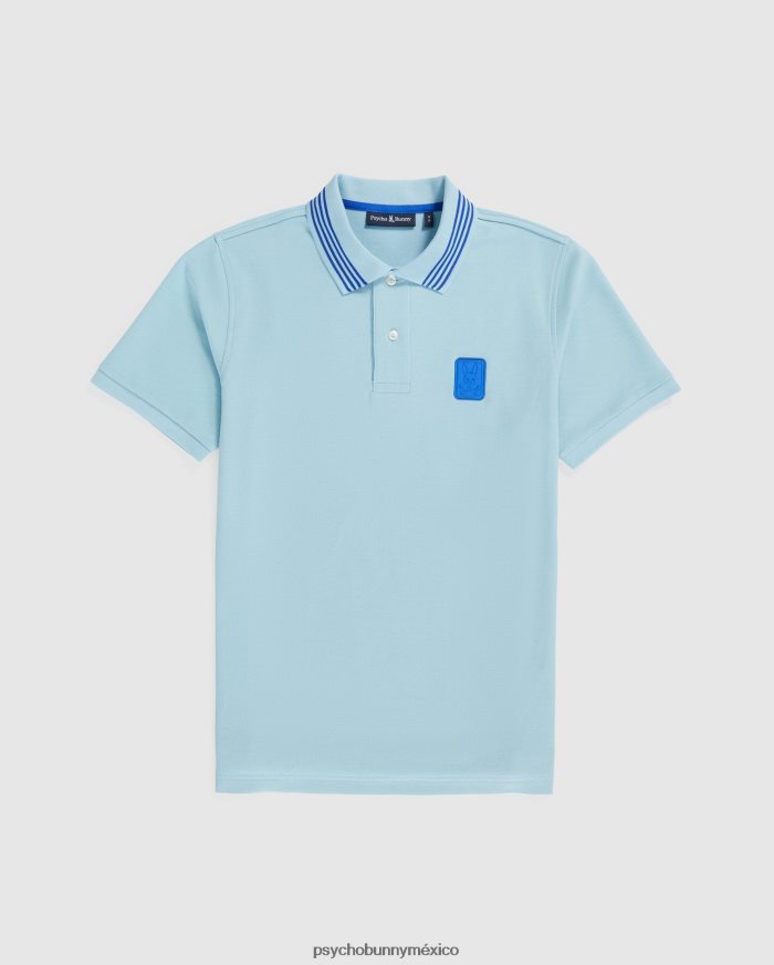 polo de moda lloyds para hombre cielo azulR4642245 Psycho Bunny