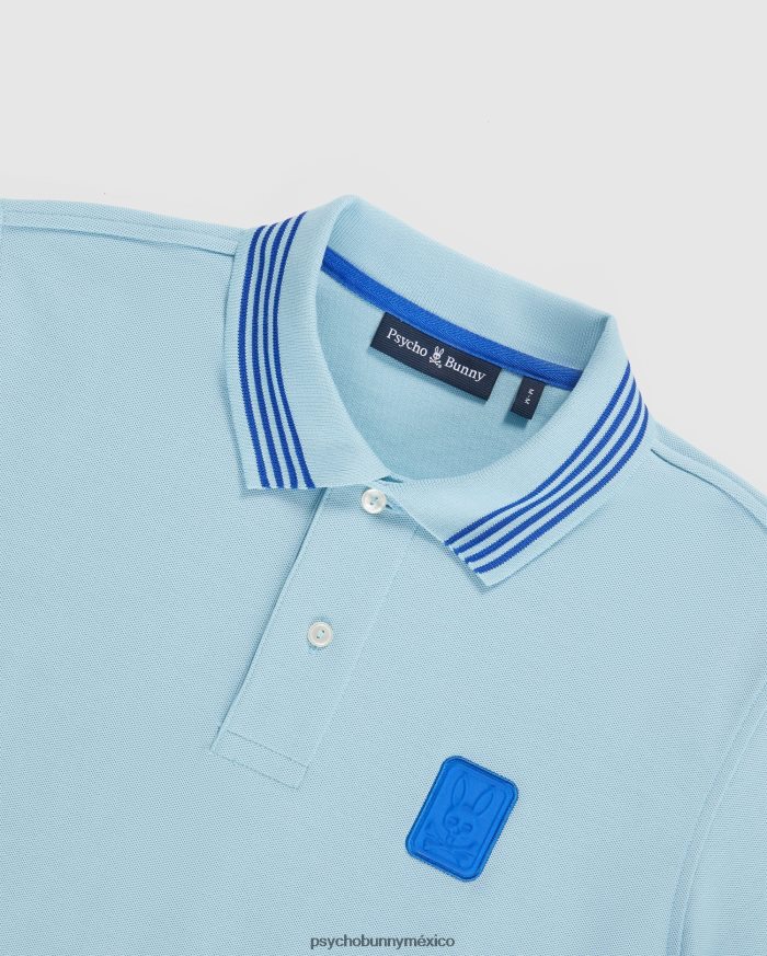 polo de moda lloyds para hombre cielo azulR4642245 Psycho Bunny