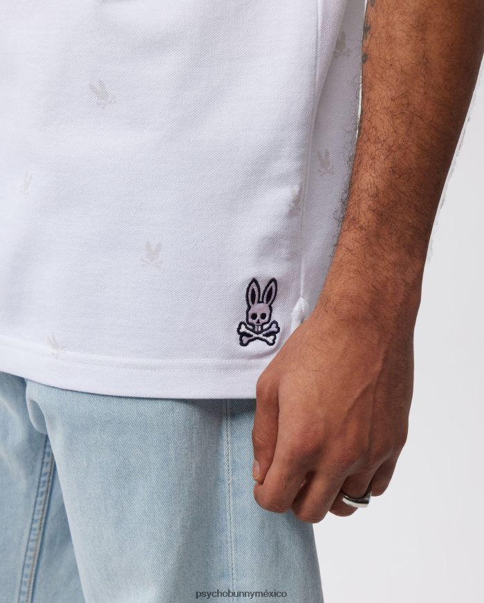 polo de moda para hombre lands birdeye blancoR4642221 Psycho Bunny