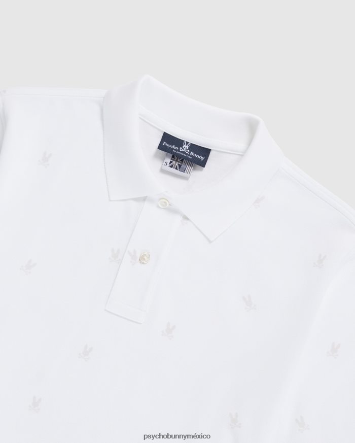 polo de moda para hombre lands birdeye blancoR4642221 Psycho Bunny